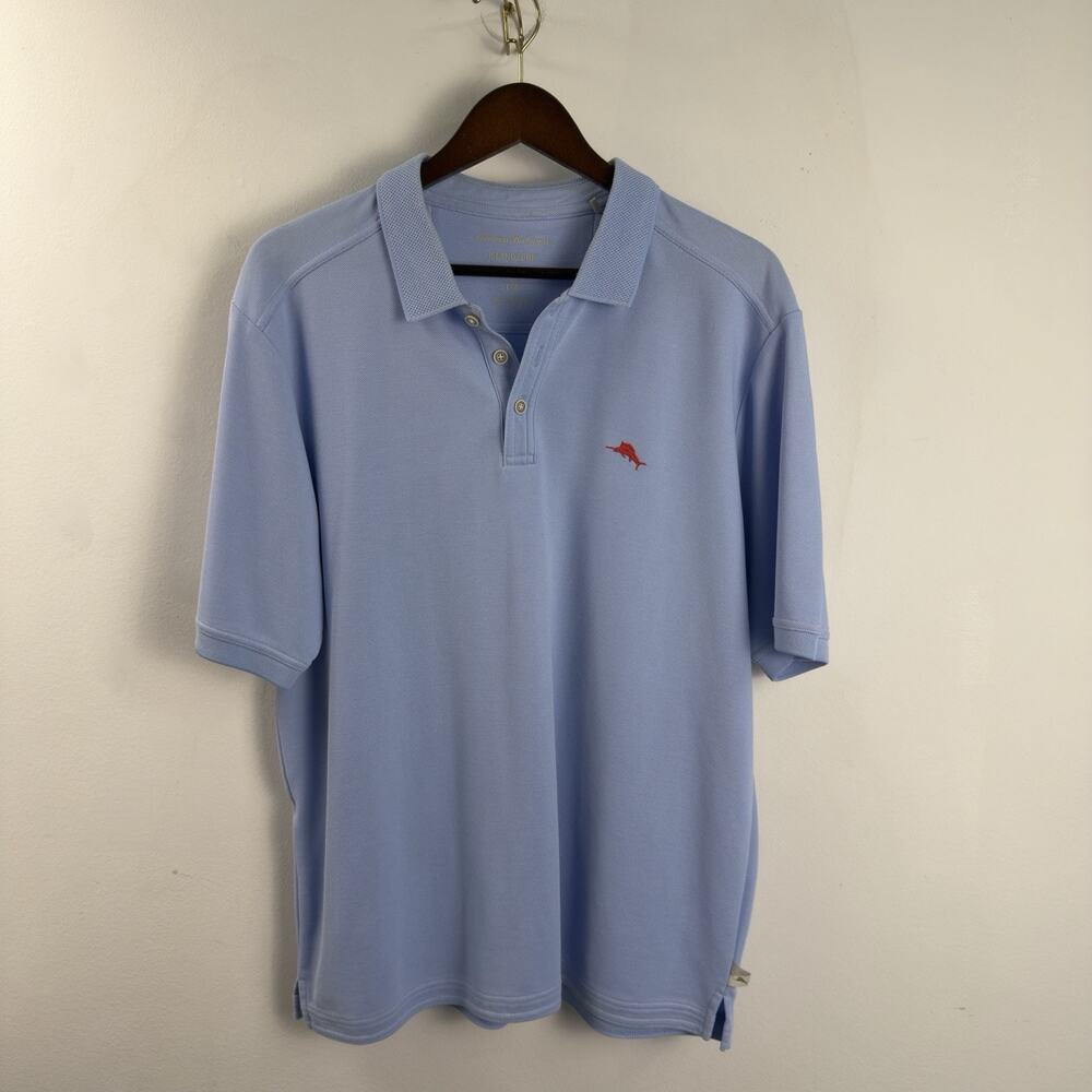 Men’s Tommy Bahama Island Zone Supima Polo Shirt Size Large